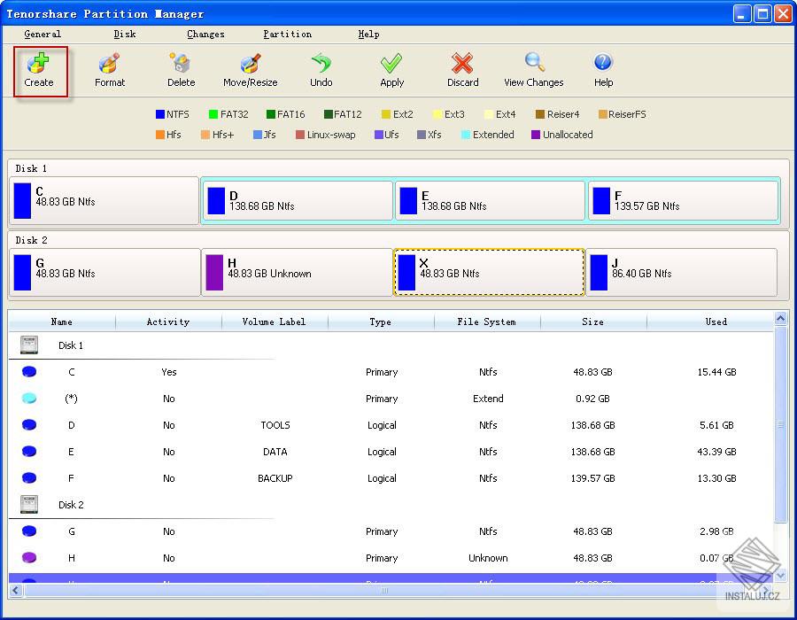 Tenorshare Partition Manager