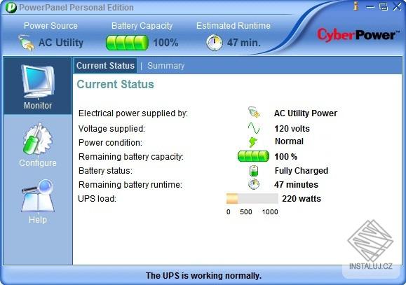 PowerPanel Personal Edition