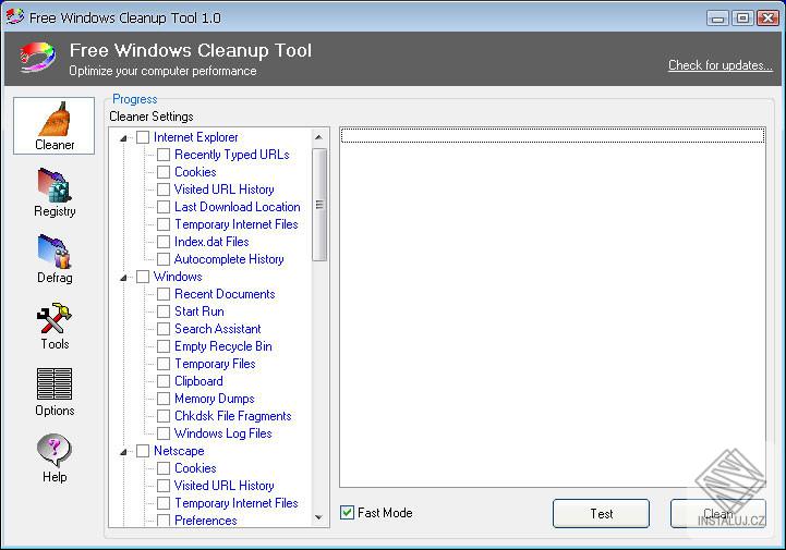 Free Windows Cleanup Tool